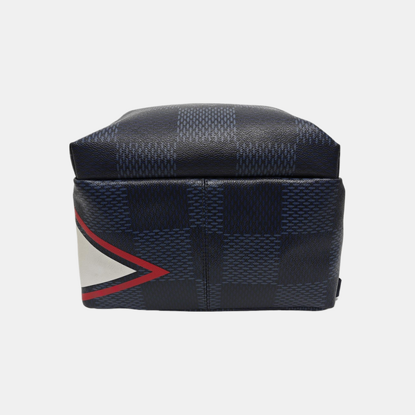 APOLLO Damier Coated Canvas Blue