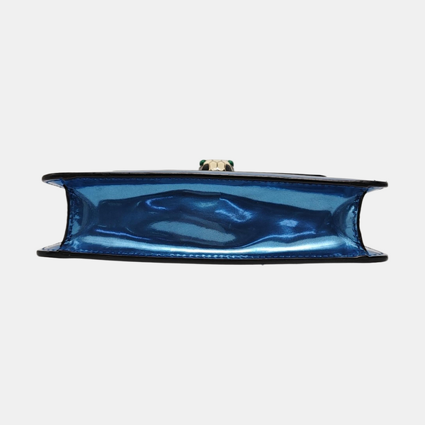 SERPENTI FOREVER Small Calfskin Blue