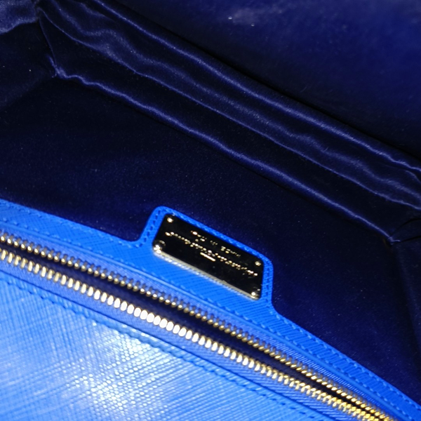 Ginny Calfskin Blue