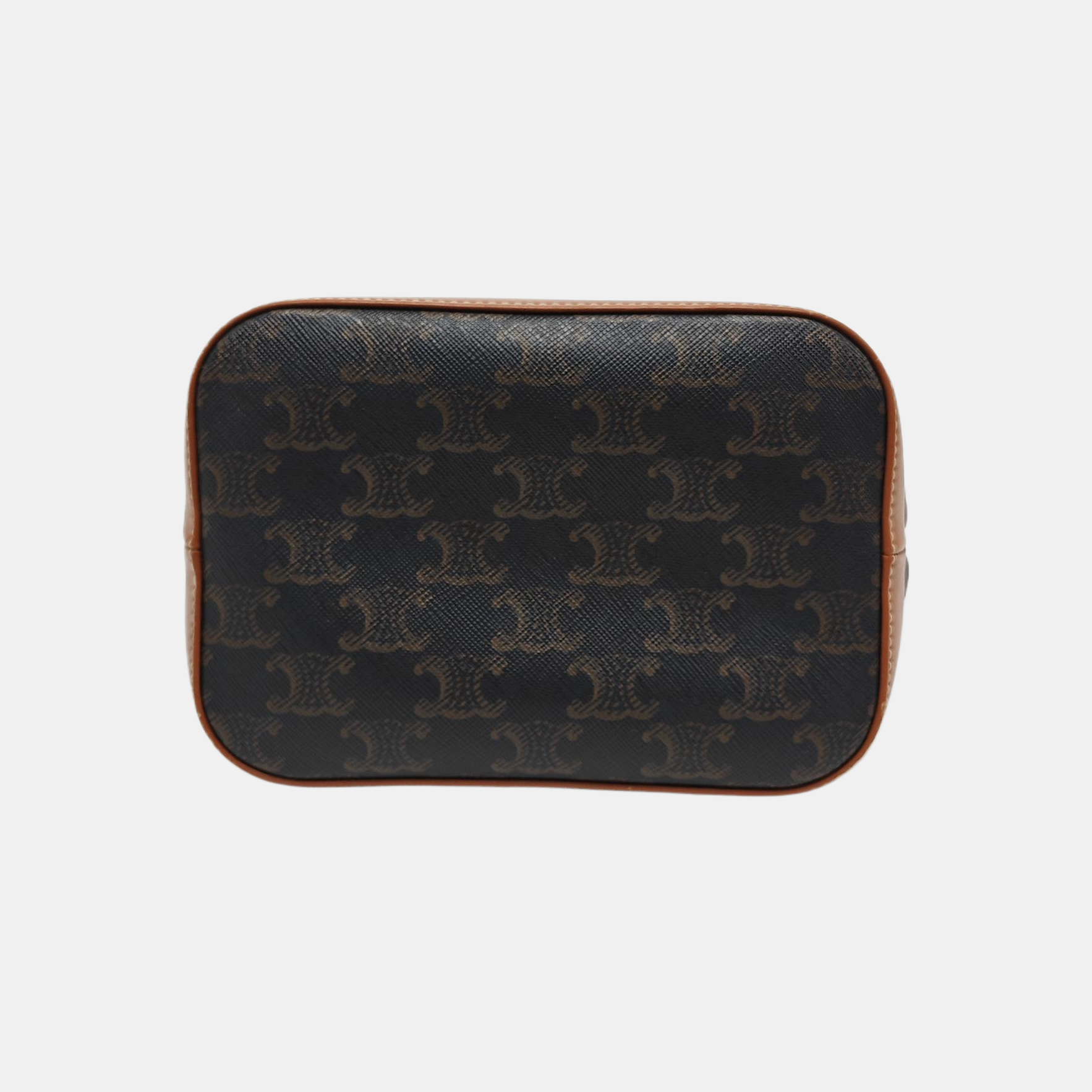 TRIOMPHE CANVAS Small Coated Canvas Brown