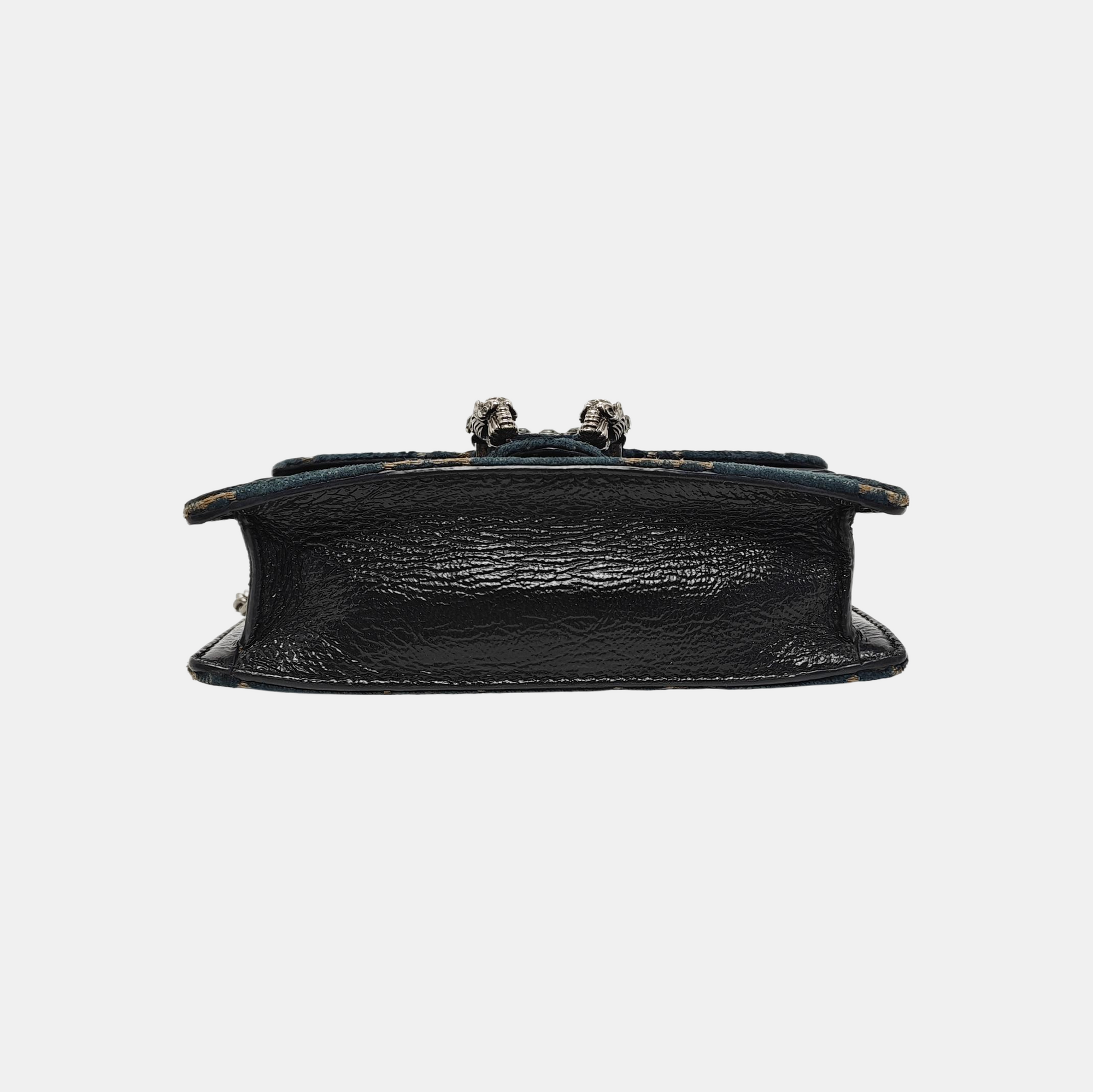 Dionysus Super Mini Monogram Velvet Blue