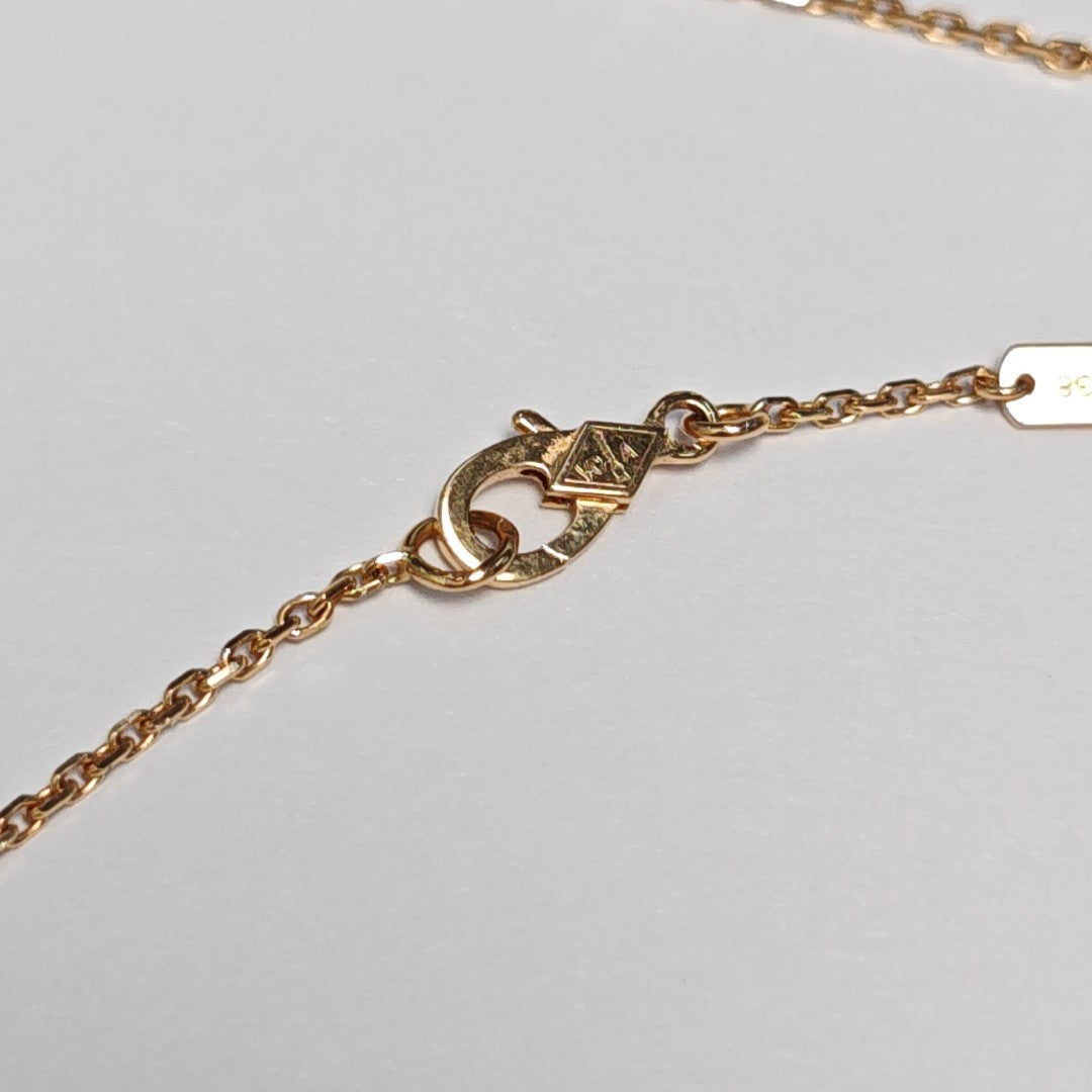 Vintage Alhambra 18k Rose Gold Necklace