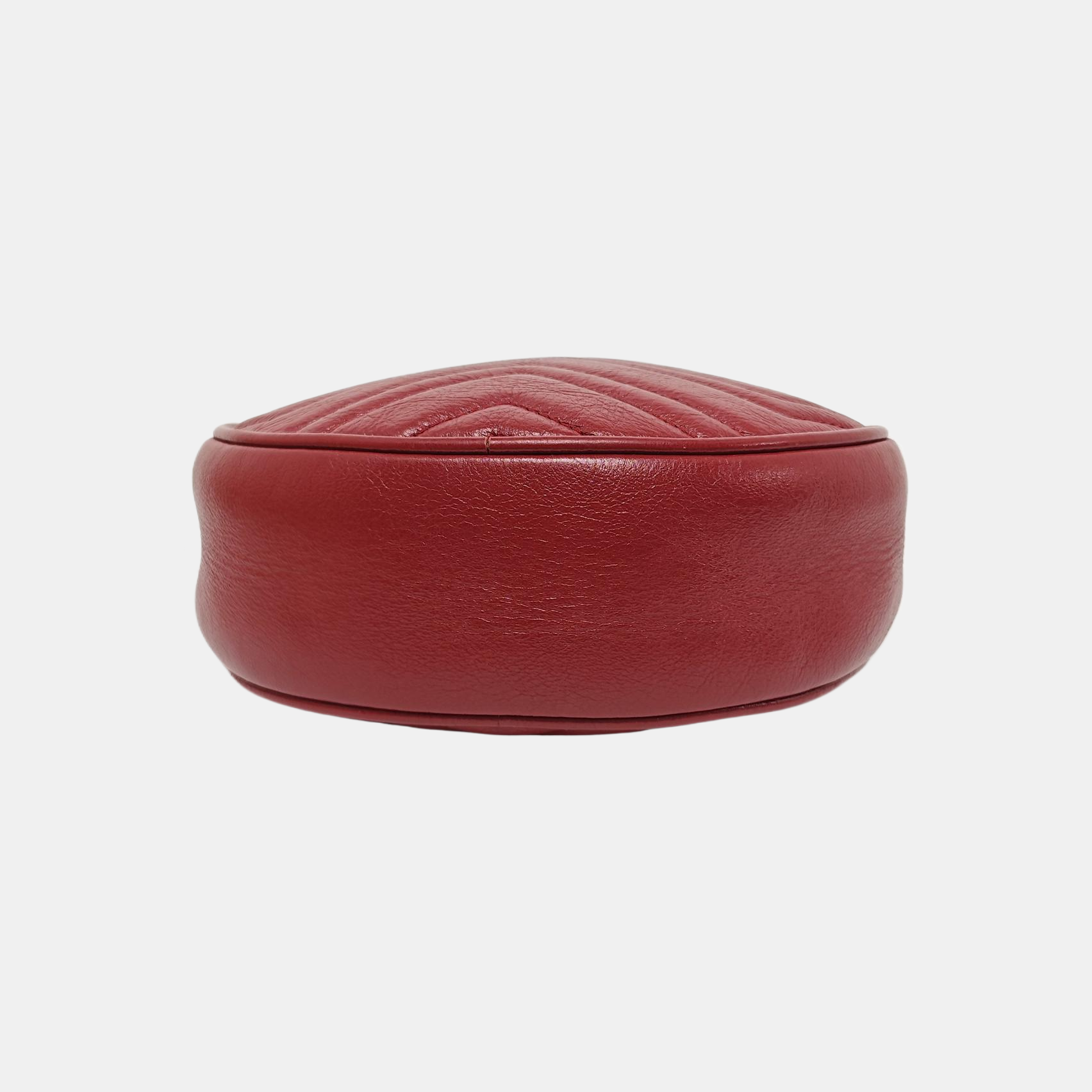 GG Marmont Mini Quilted Calfskin Red