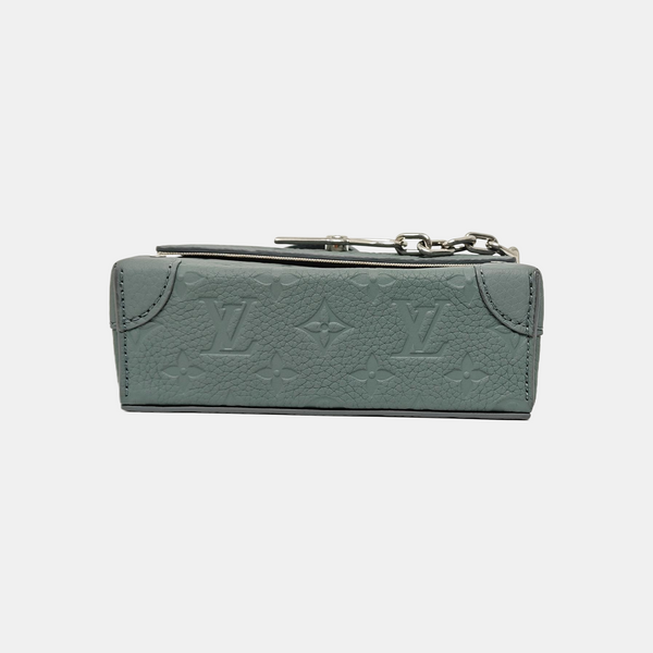 SOFT TRUNK Mini Monogram Calfskin Blue
