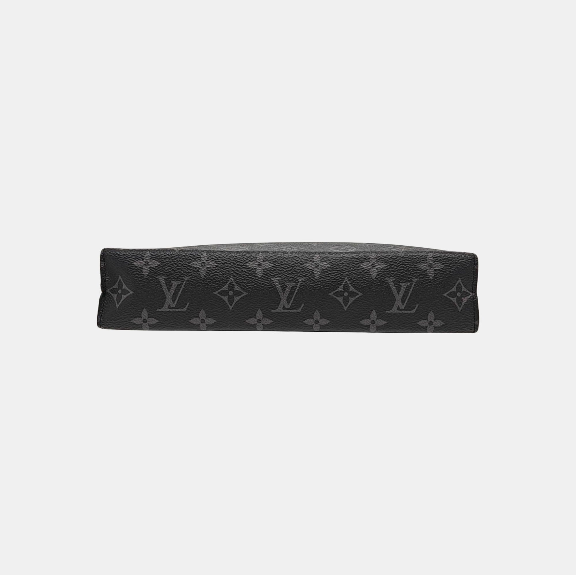 Pochette Voyag MM Monogram Coated Canvas Black