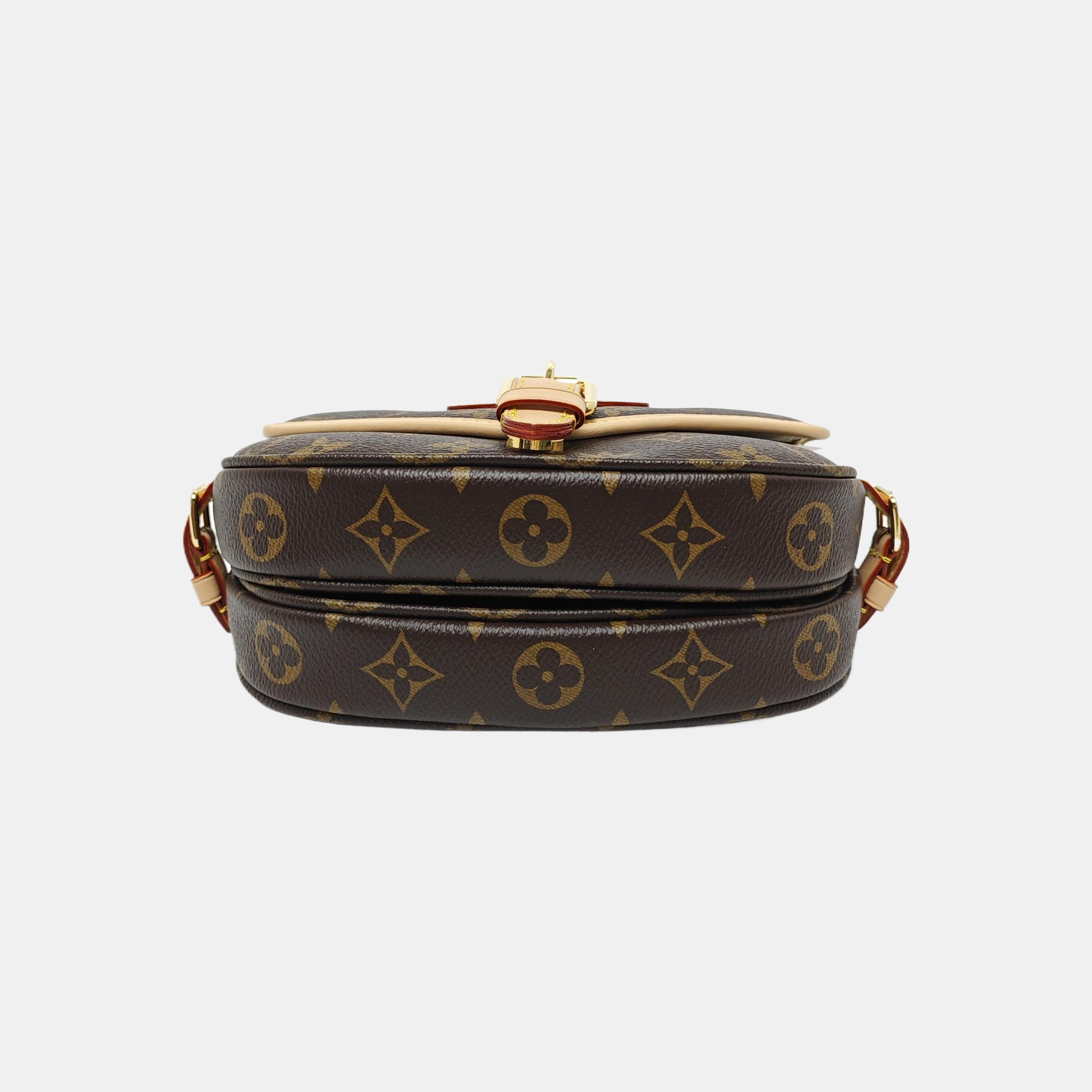 SAUMUR BB Monogram Coated Canvas Brown