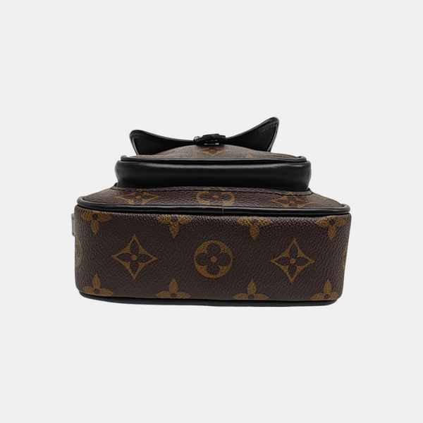 CHRISTOPHER Monogram Coated Canvas Brown