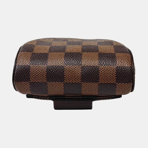 GÉRONIMOS Damier Ebene Coated Canvas Brown