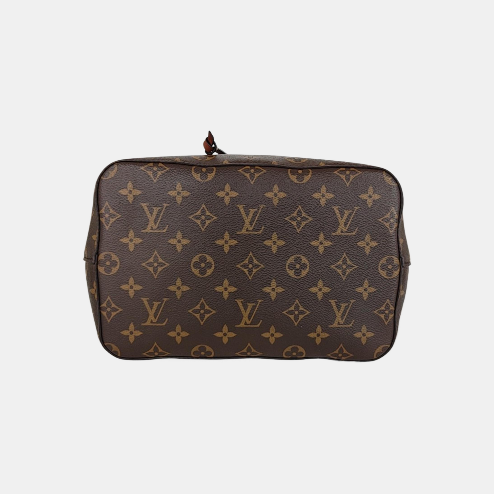 NÉONOÉ MM Monogram Coated Canvas Brown