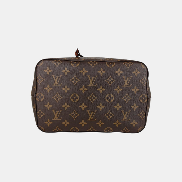 NÉONOÉ MM Monogram Coated Canvas Brown