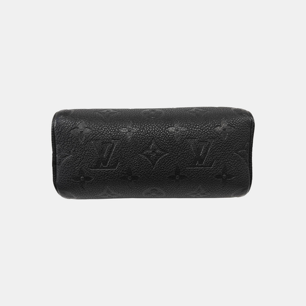 SPEEDY Nano Monogram Calfskin Black