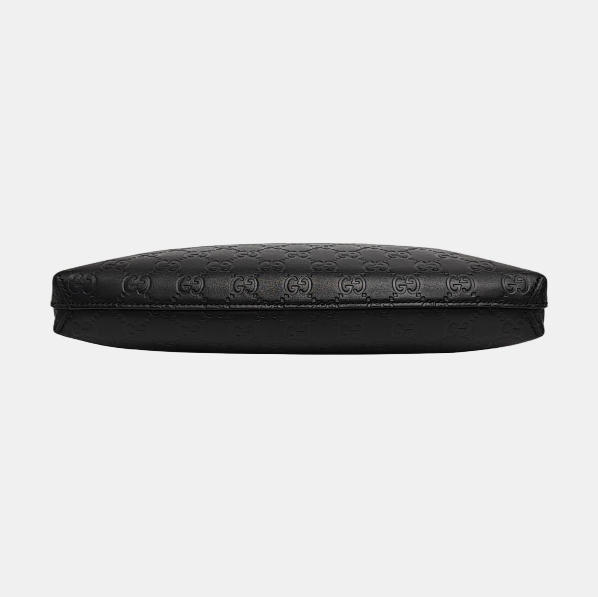 Signature Monogram Calfskin Black