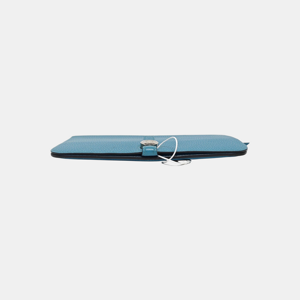 Dogon Large Togo Blue Wallet