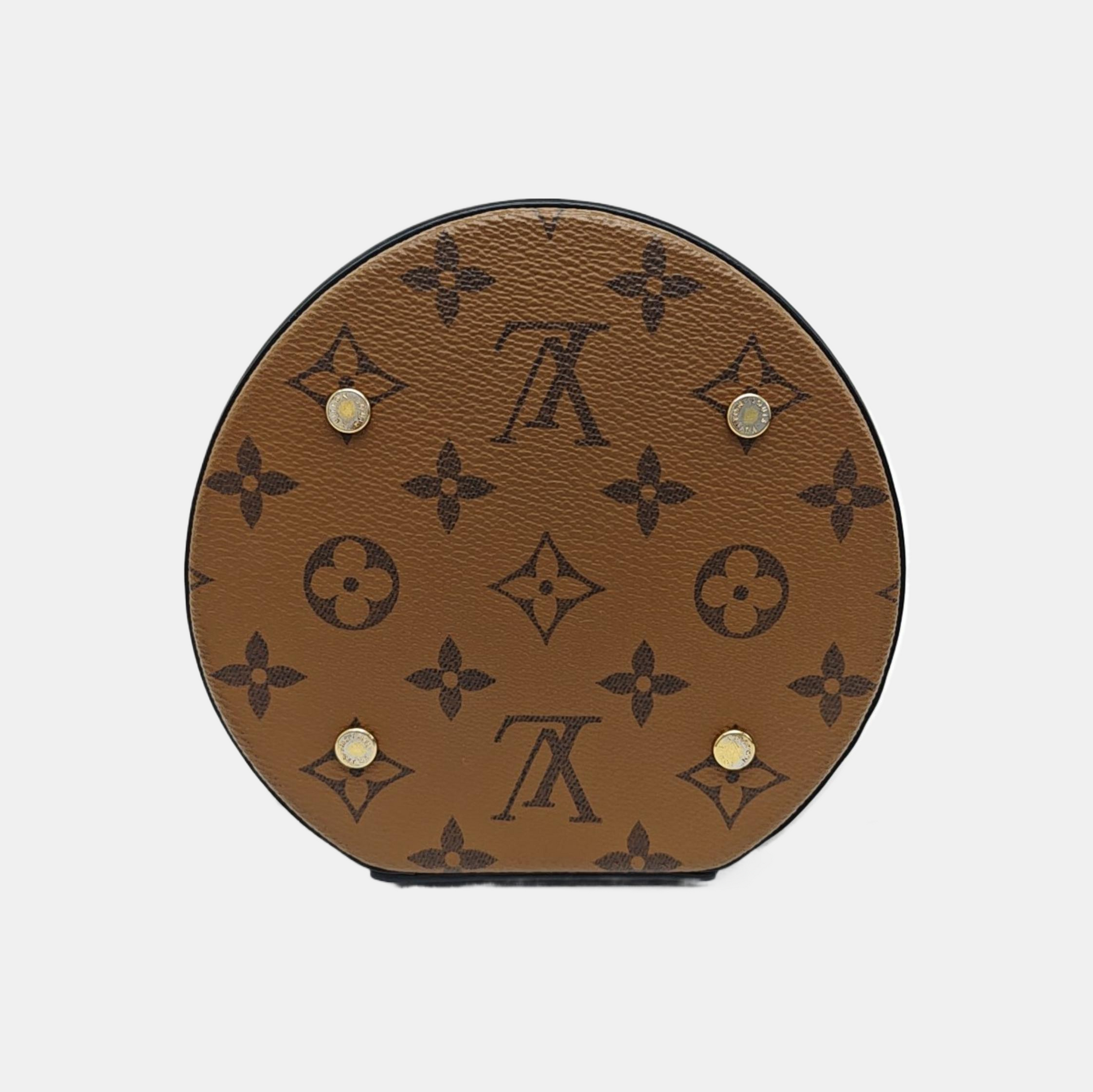 CANNES PM Monogram Coated Canvas Brown