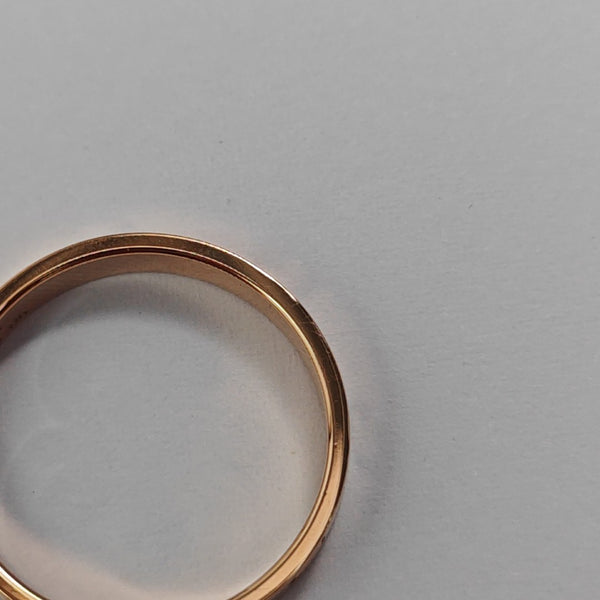 LOVE 18k Rose Gold Ring EU 56