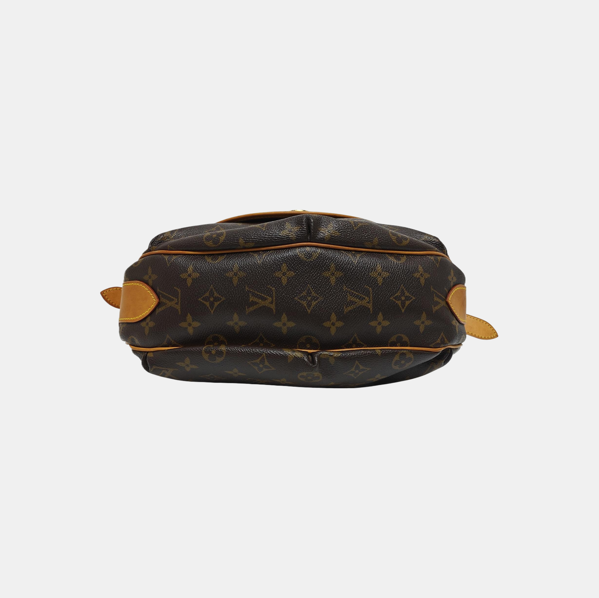 TULUM GM Monogram Coated Canvas Brown