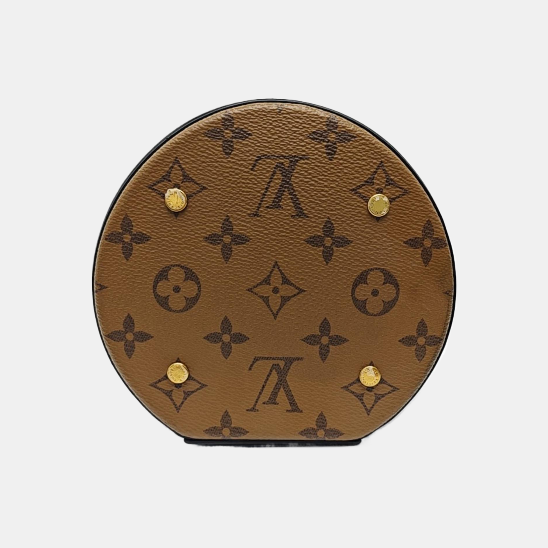 CANNES PM Monogram Coated Canvas Brown