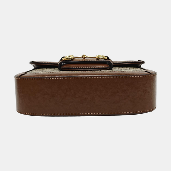 Horsebit 1955 Mini Coated Canvas Beige