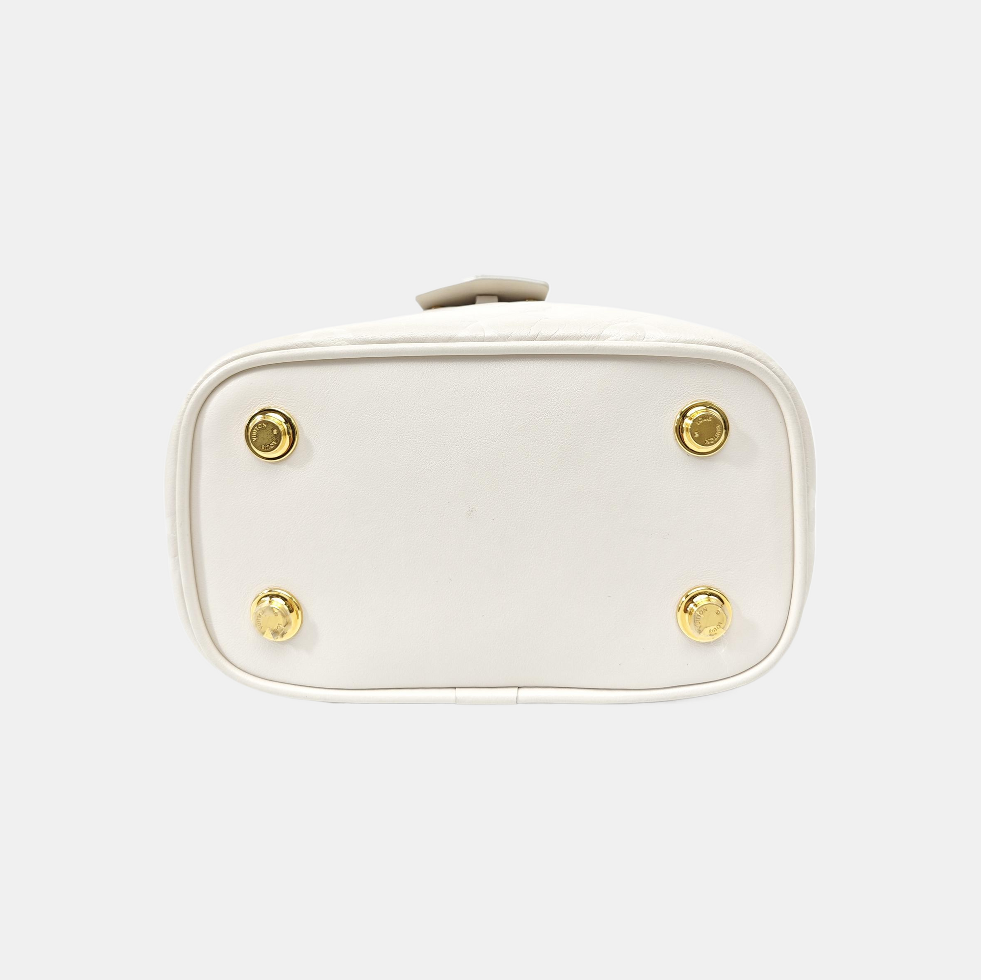 VANITY PM Monogram Lambskin White