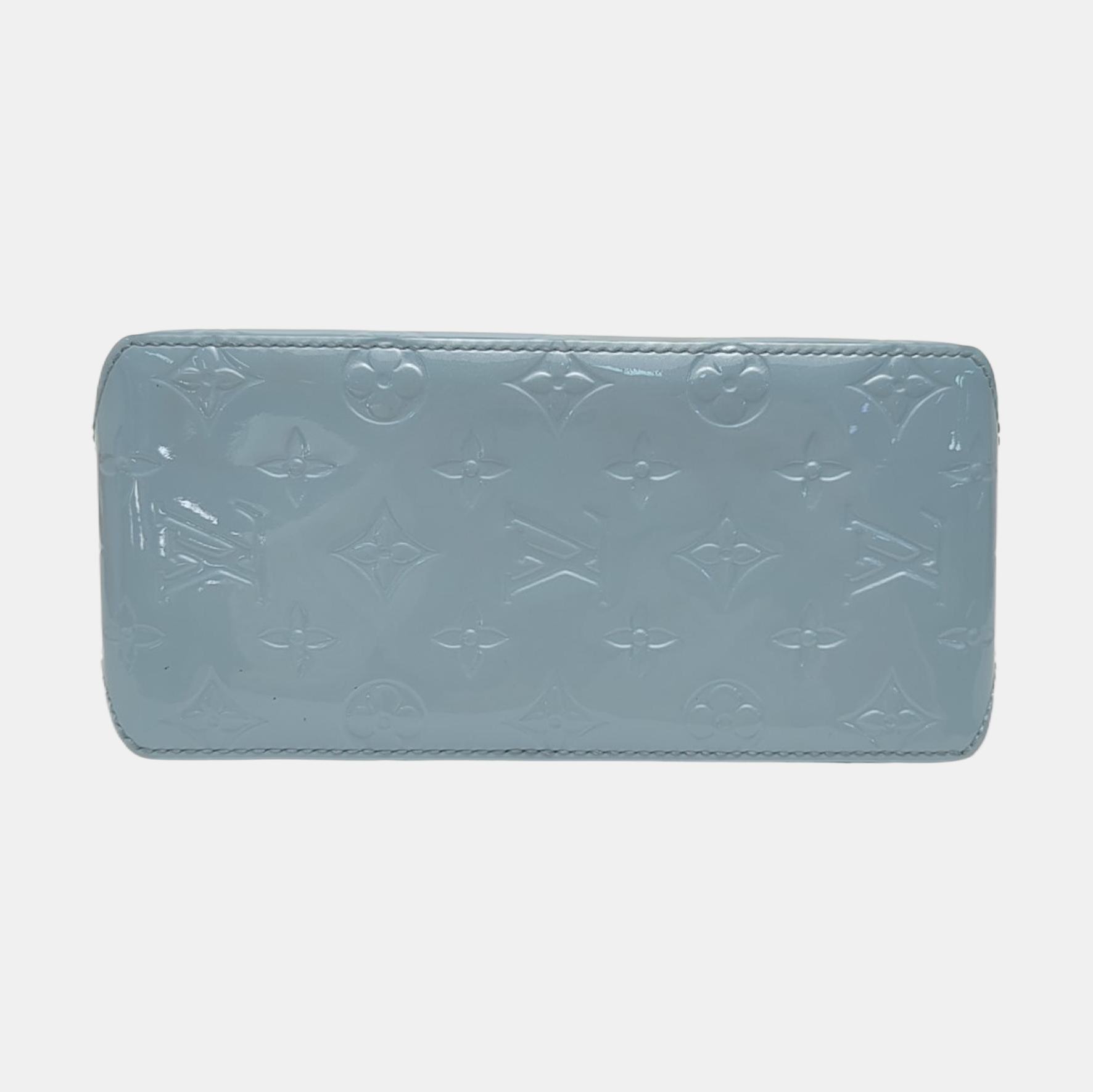 READE PM Monogram Patent Leather Blue
