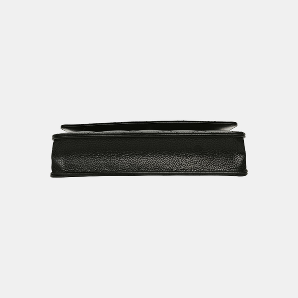 WOC Quilted Grained Calfskin Black
