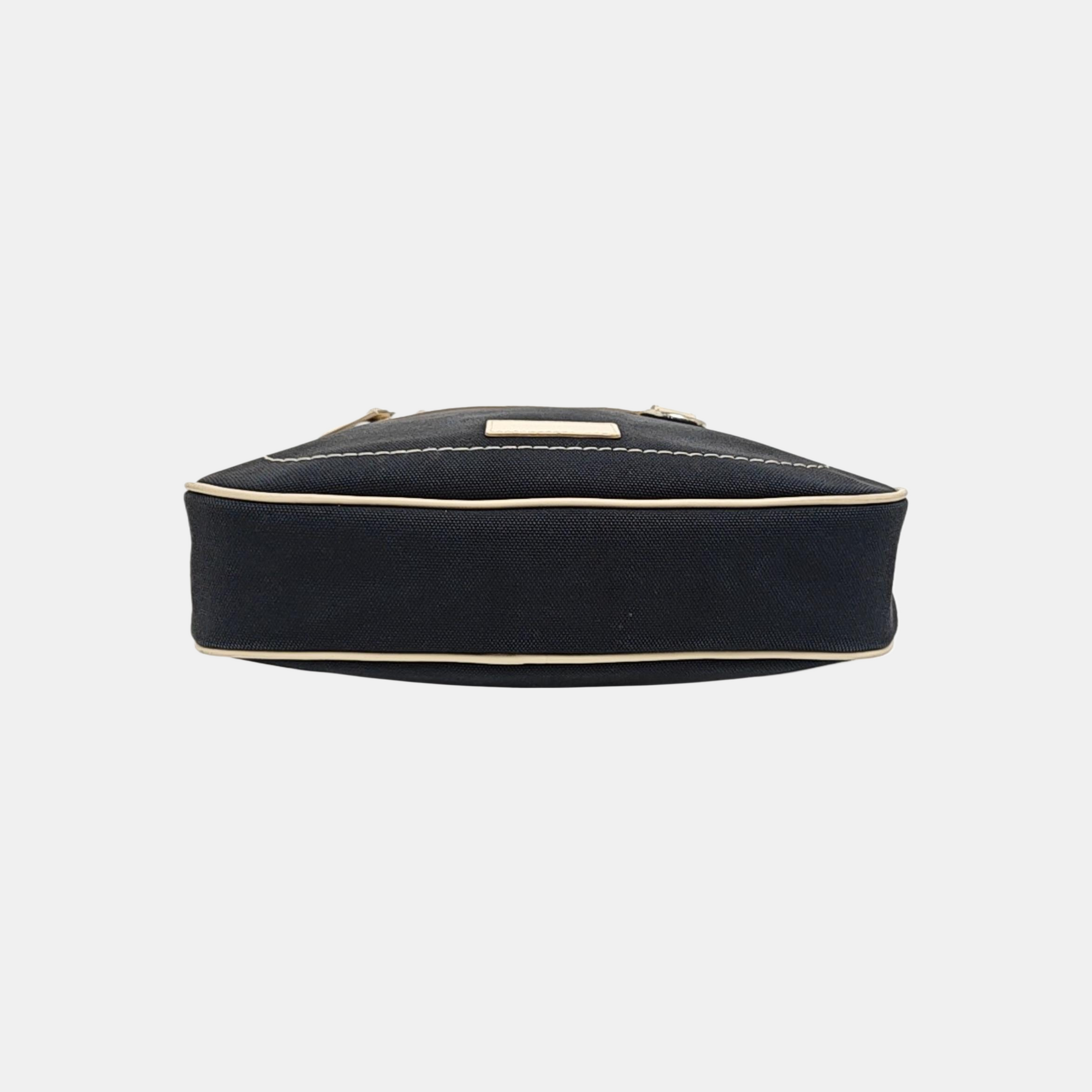 Canvas Shoulder Bag Black