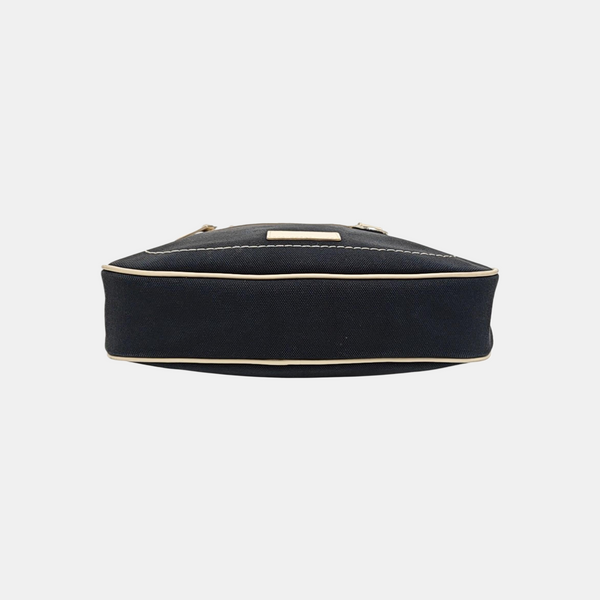Canvas Shoulder Bag Black