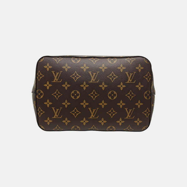 NÉONOÉ MM Monogram Coated Canvas Brown