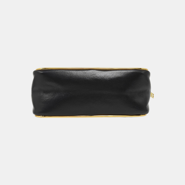 Calfskin Shoulder Bag Black