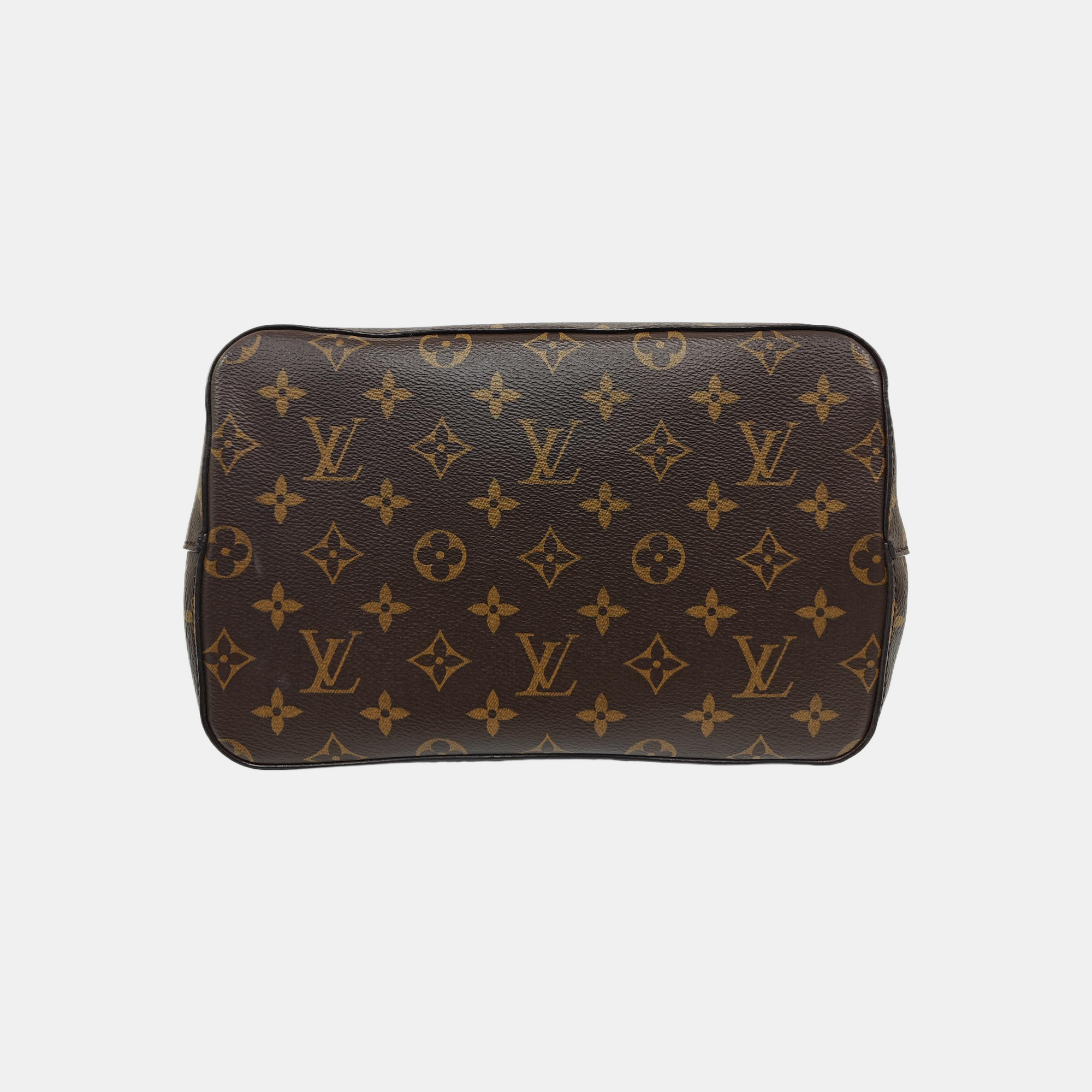 NÉONOÉ MM Monogram Coated Canvas Brown