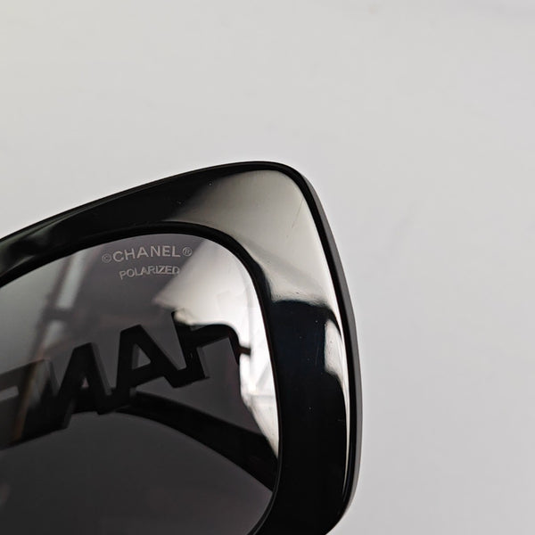 Synthetic Sunglasses Black