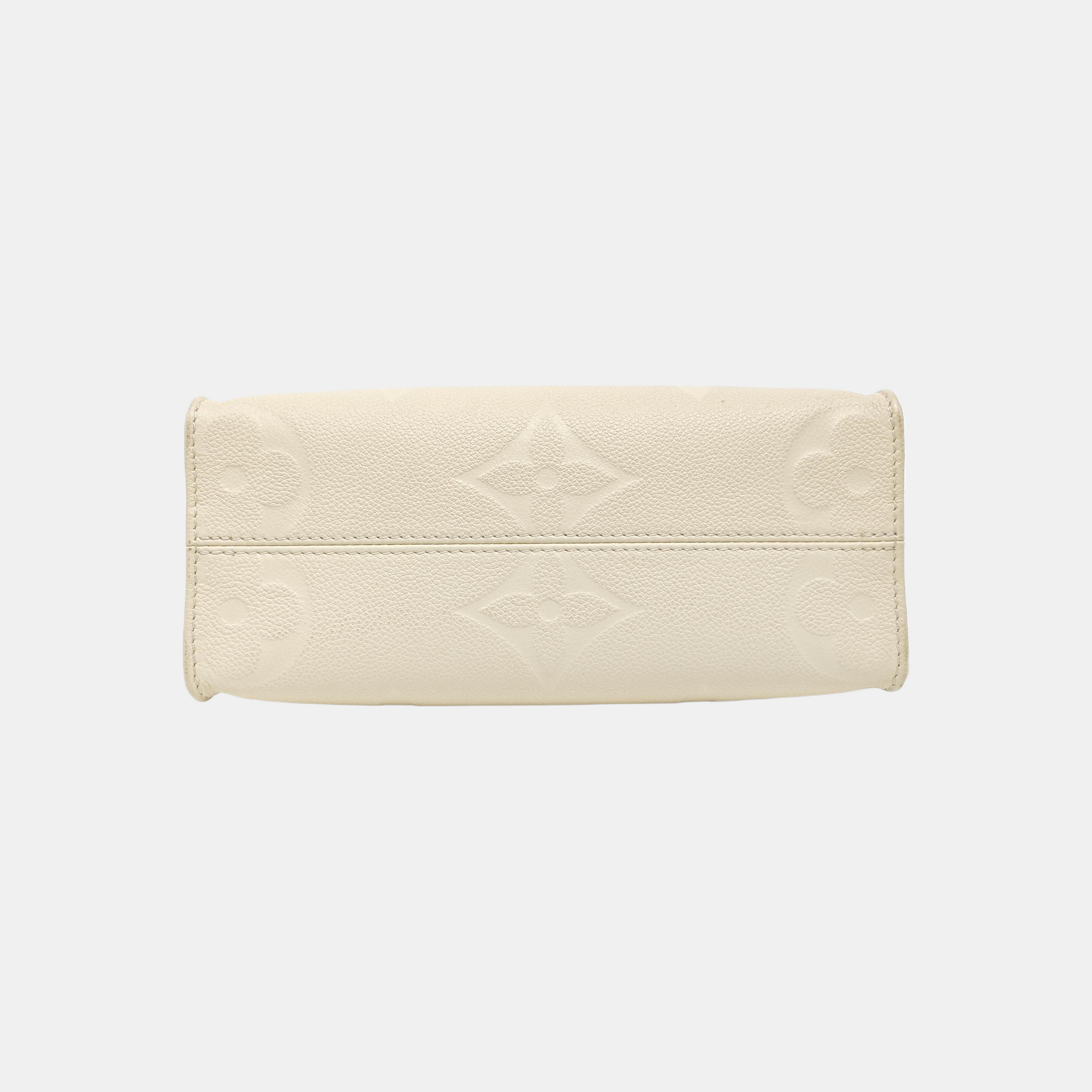 ONTHEGO PM Monogram Calfskin Beige