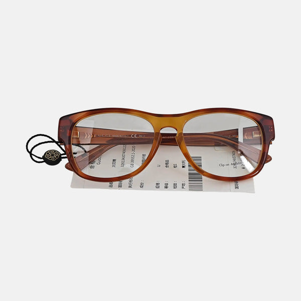 Synthetic Eyeglasses Brown