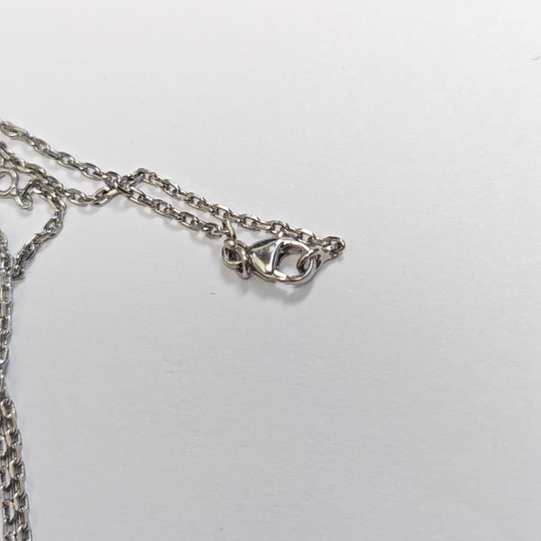 Eileen Metal Silver Necklace