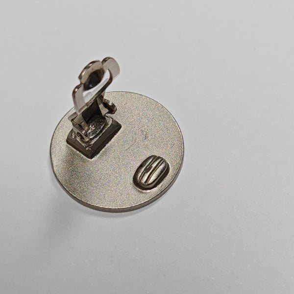 Metal Silver Clip On Earrings
