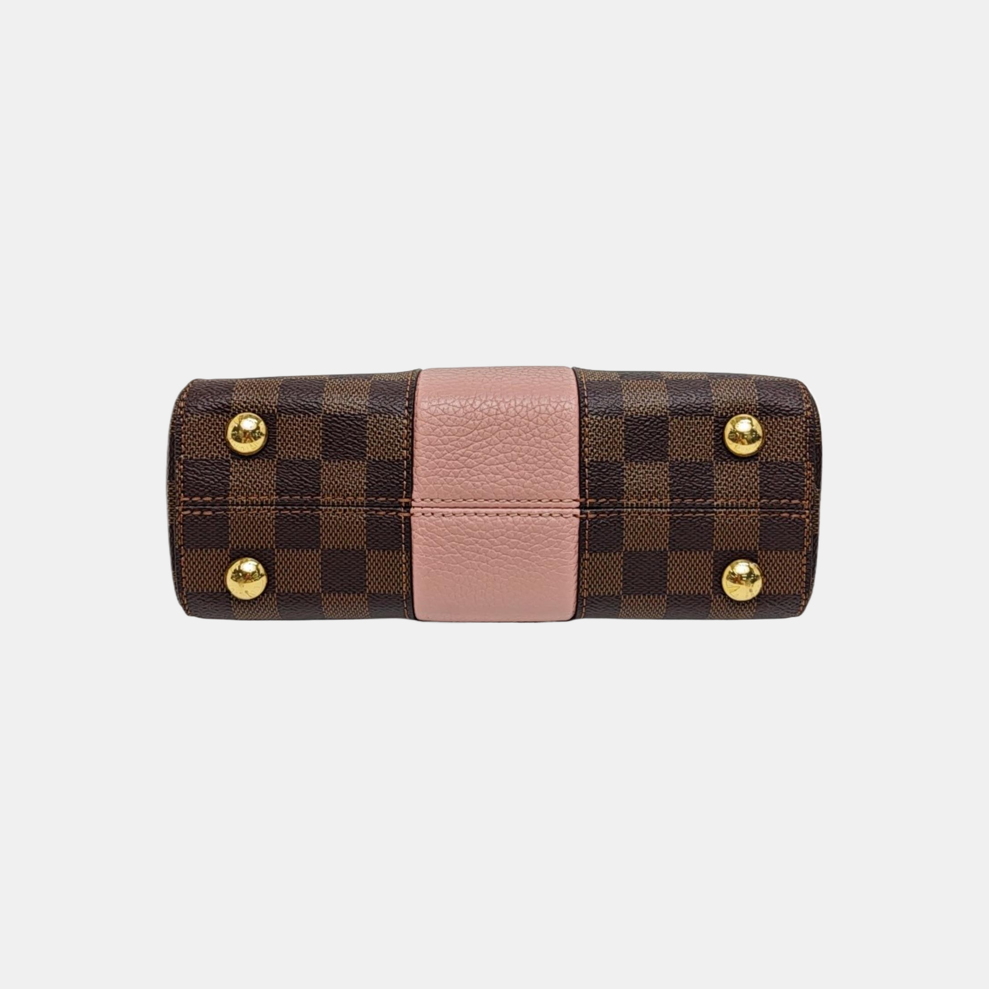 BOND STREET BB Damier Ebene Coated Canvas Brown