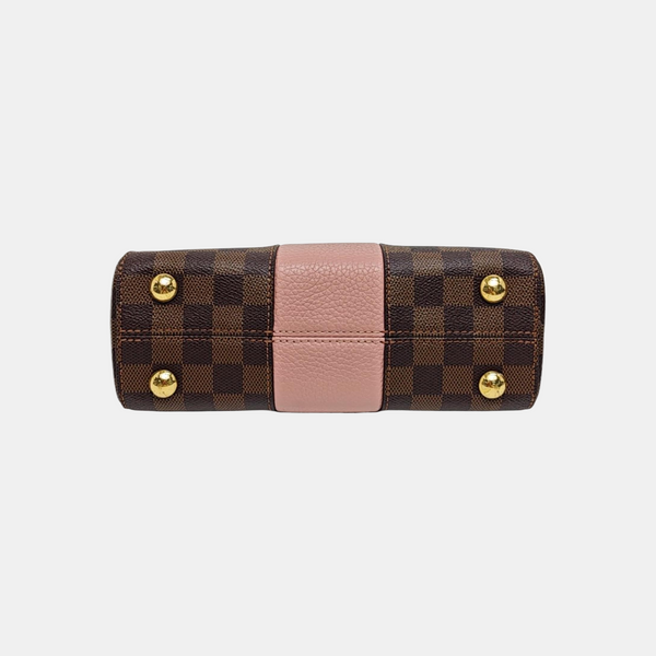 BOND STREET BB Damier Ebene Coated Canvas Brown