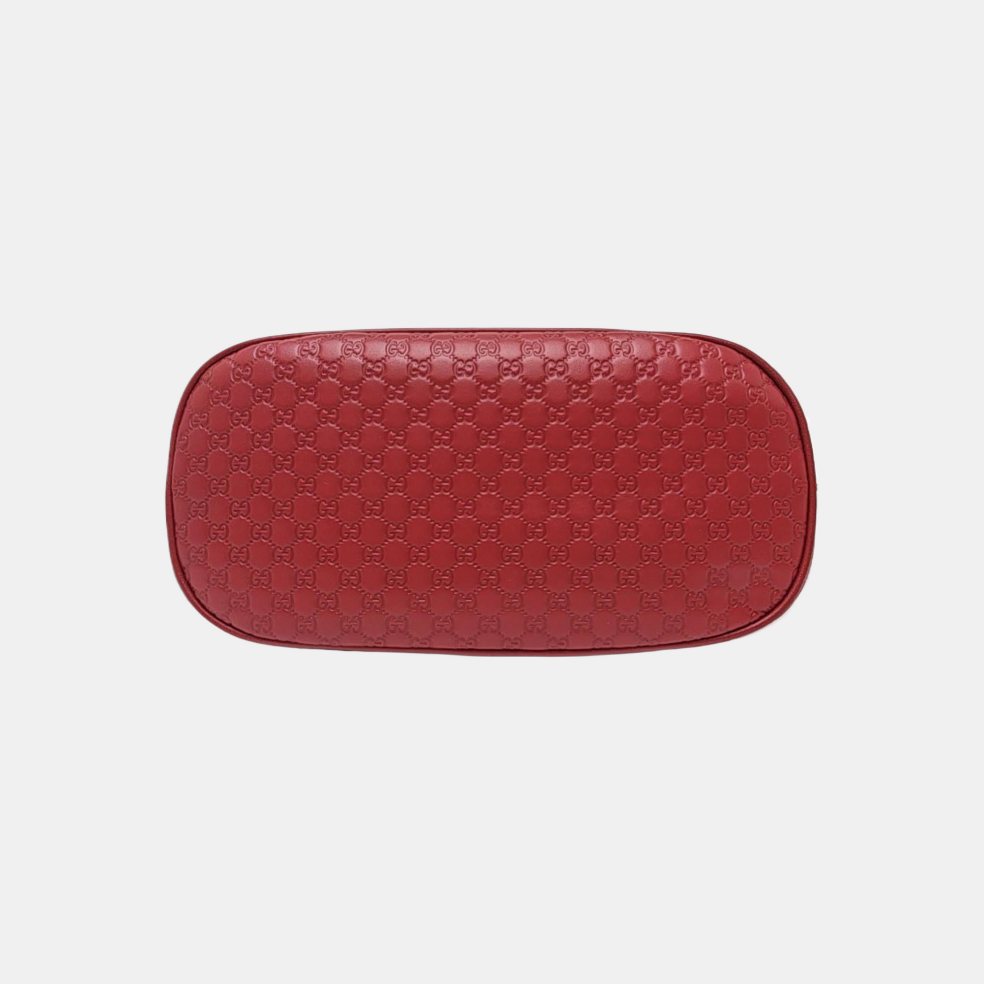 Microguccissima Monogram Calfskin Red