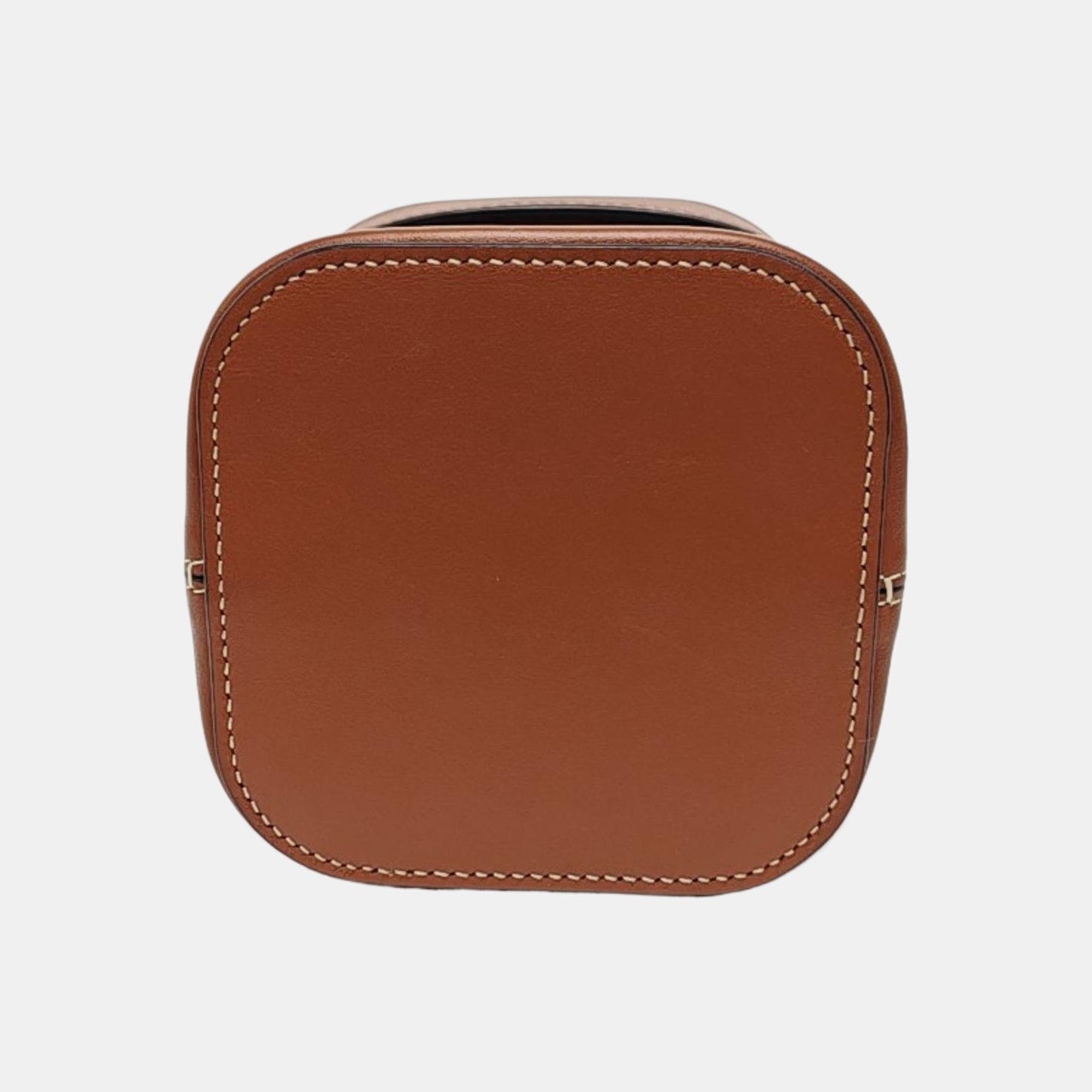 Calfskin Shoulder Bag Brown