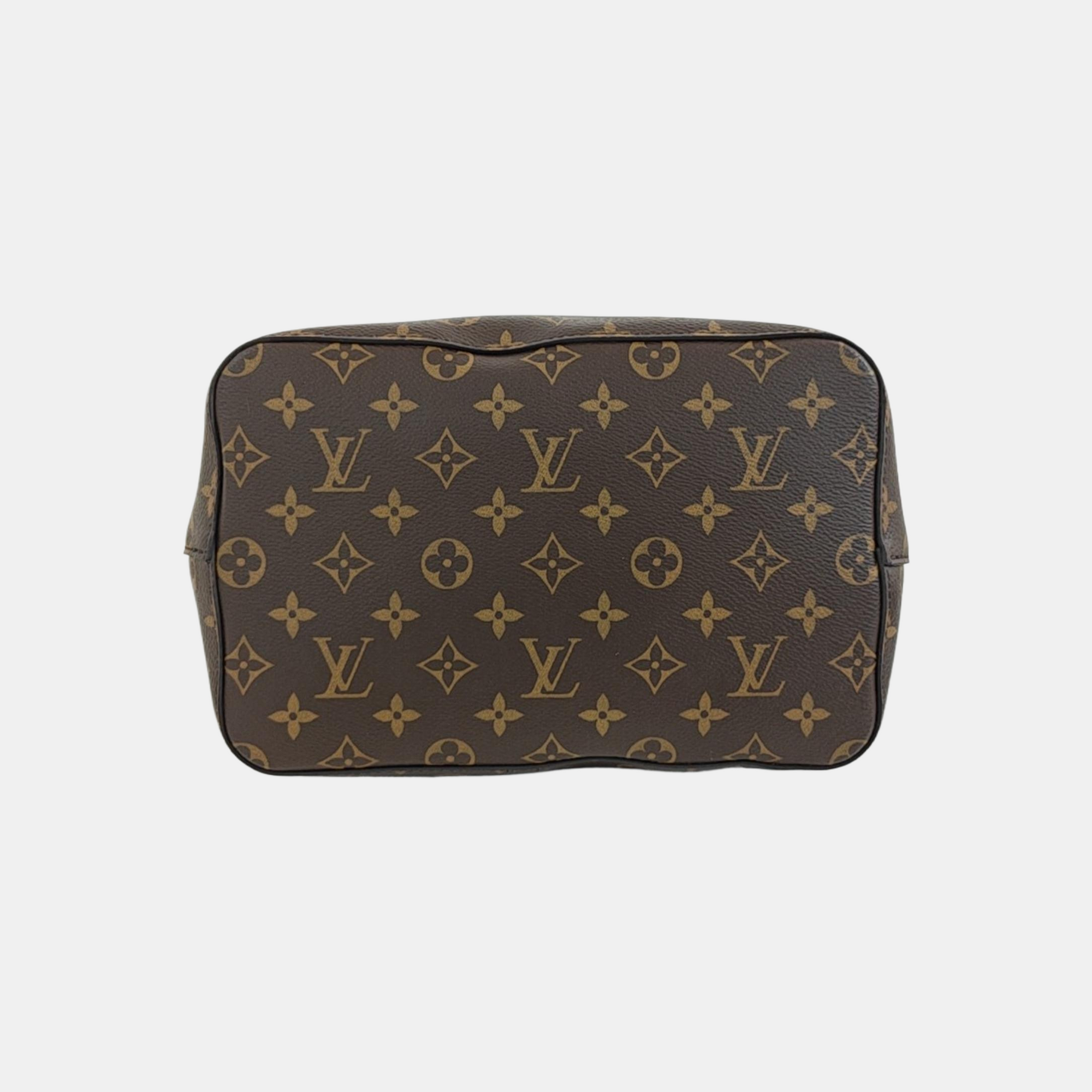 NÉONOÉ MM Monogram Coated Canvas Brown