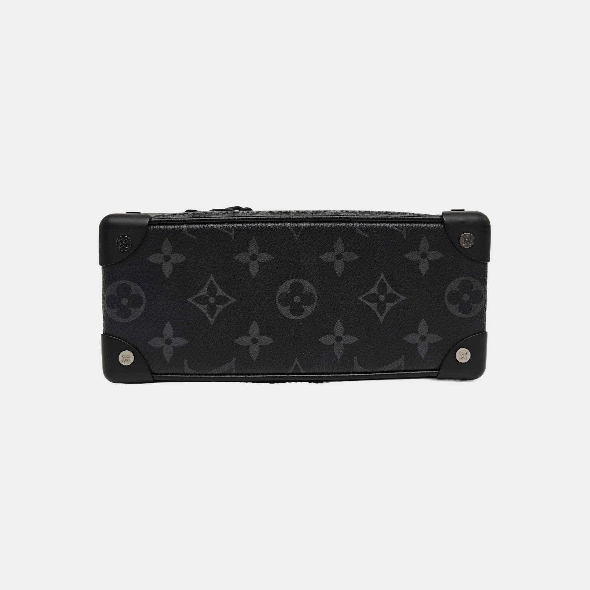 SOFT TRUNK Mini Monogram Coated Canvas Black