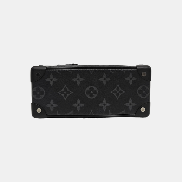 SOFT TRUNK Mini Monogram Coated Canvas Black