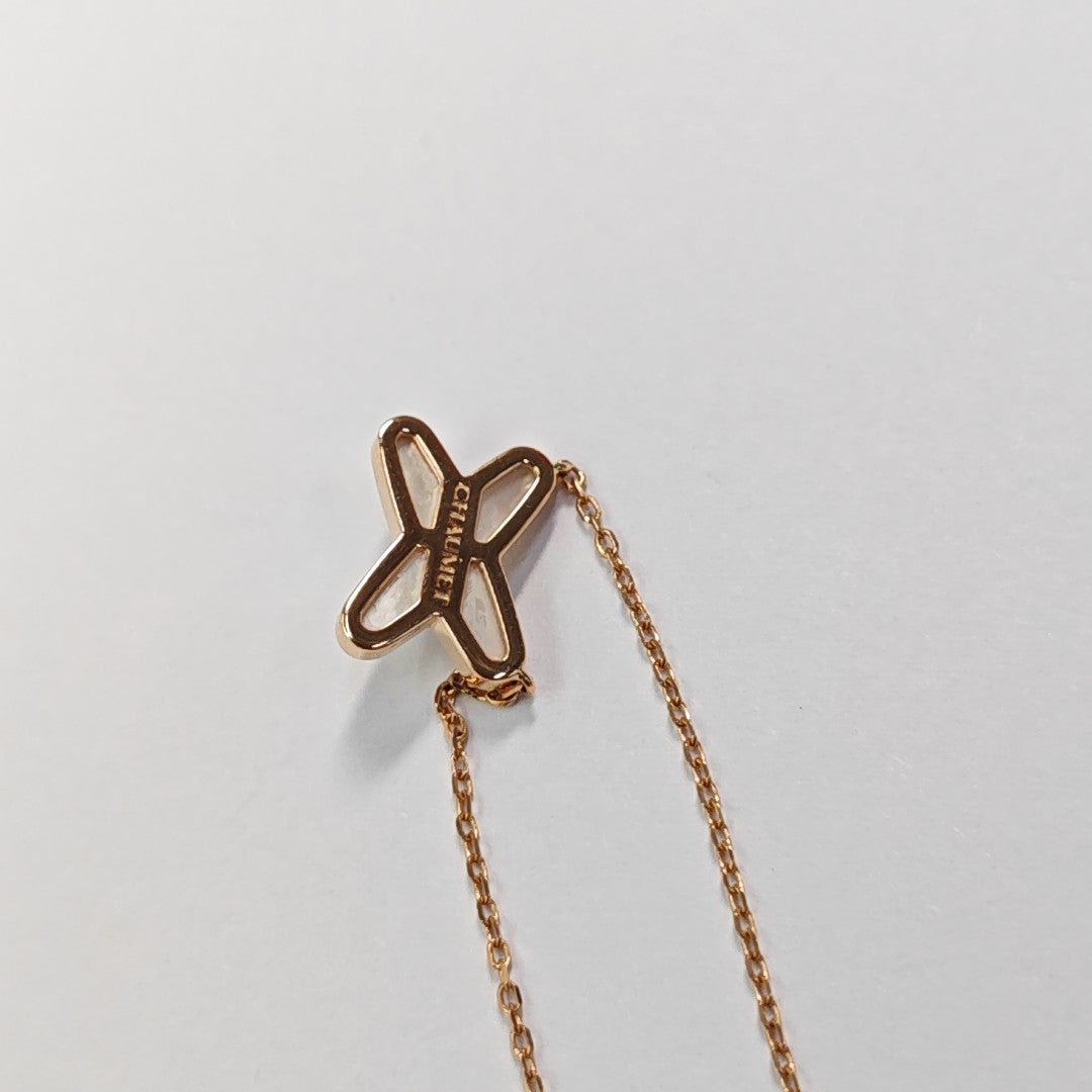 Jeux De Liens 18k Rose Gold Necklace