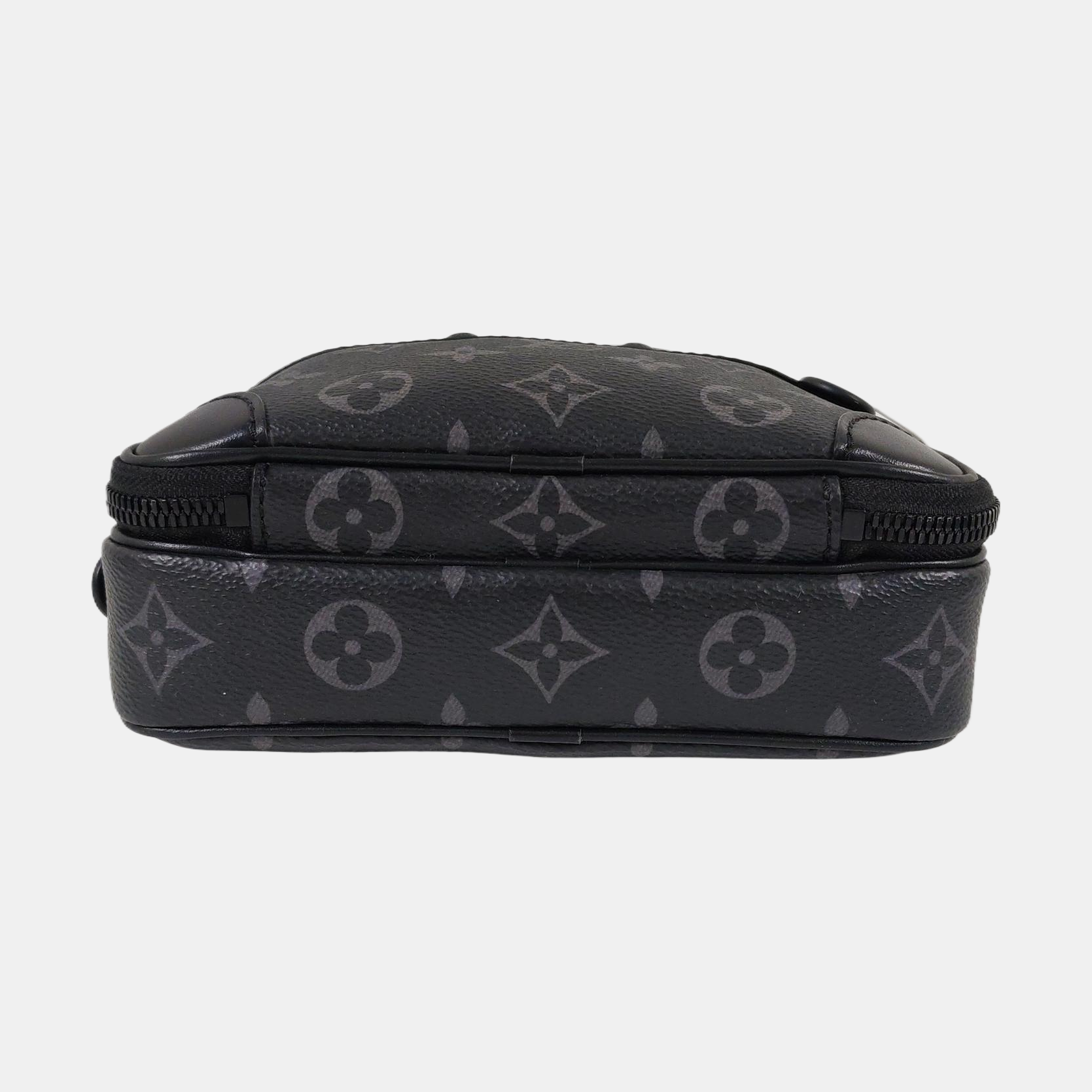 ALPHA Nano Monogram Coated Canvas Black