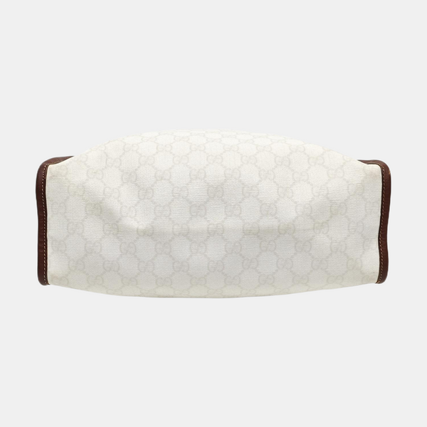 Monogram Coated Canvas White