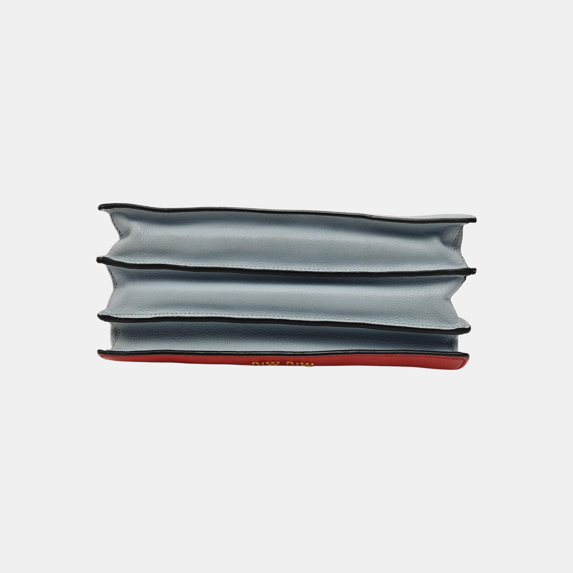 Calfskin Shoulder Bag Multicolor