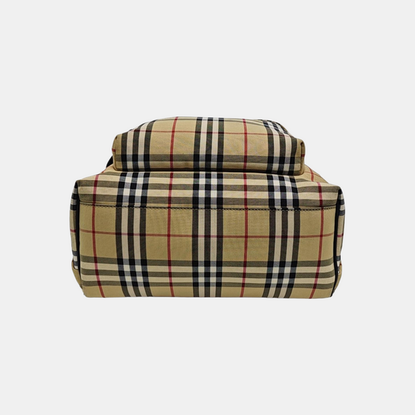 Fabric Backpack Brown