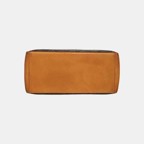 PIANO Monogram Coated Canvas Brown