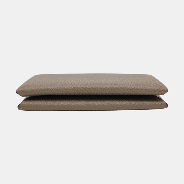 Calvi Epsom Gray Card Holder