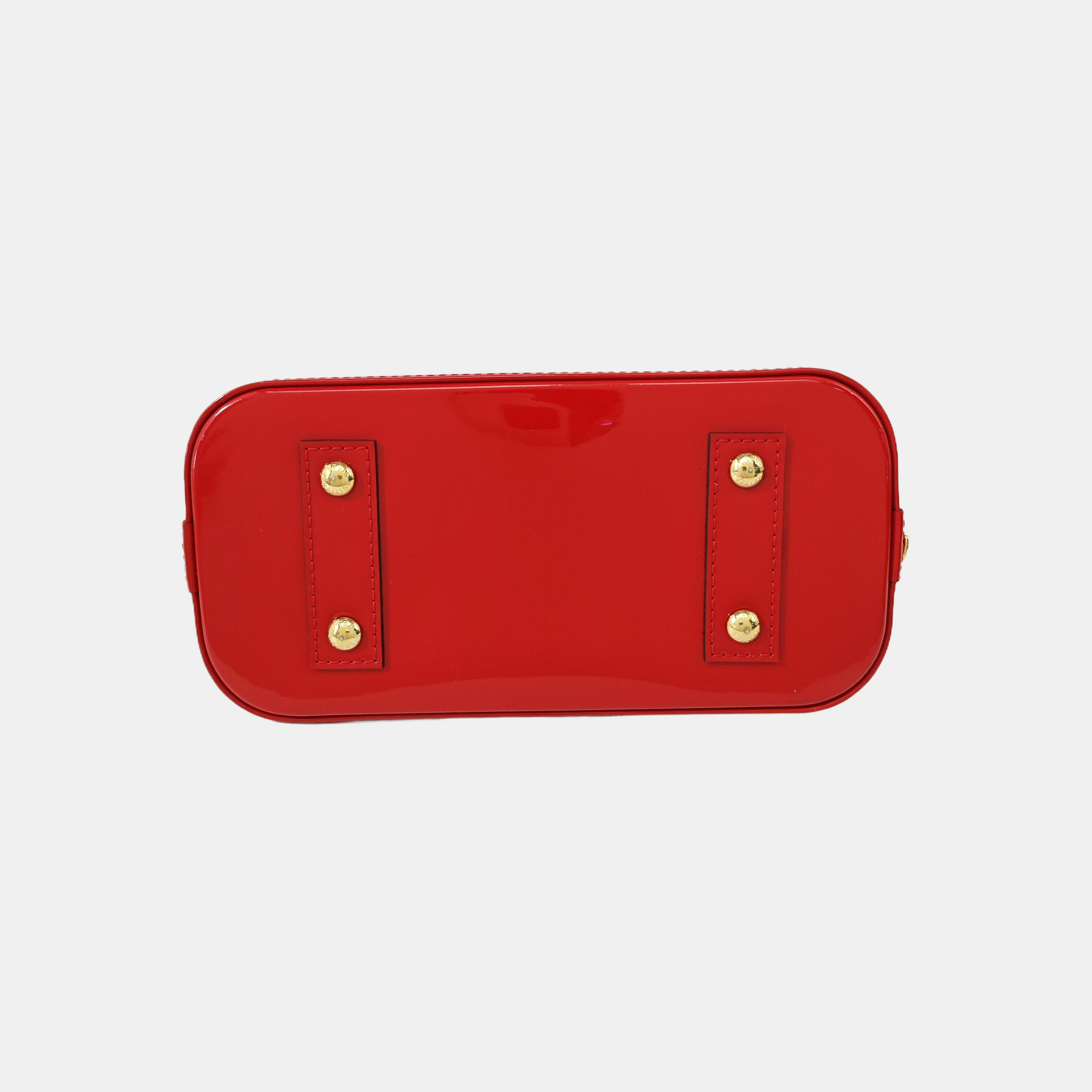 ALMA BB Patent Leather Red